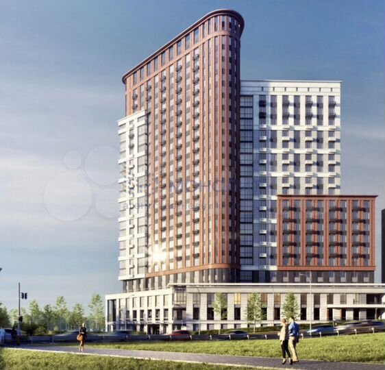 2-к. квартира, 59,9 м², 15/19 эт.
