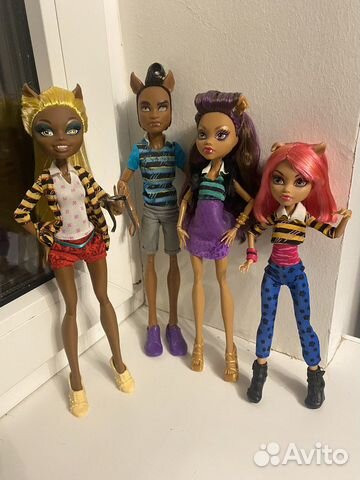 Куклы монстер хай семья Вульф
