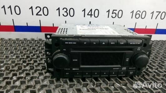 Магнитола jeep patriot MK (87B06I401)