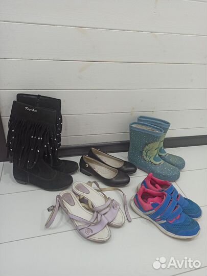 Детская обувь пакетом для девочки 35 размер