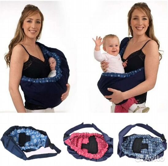 Слинг гамак для новорожденных