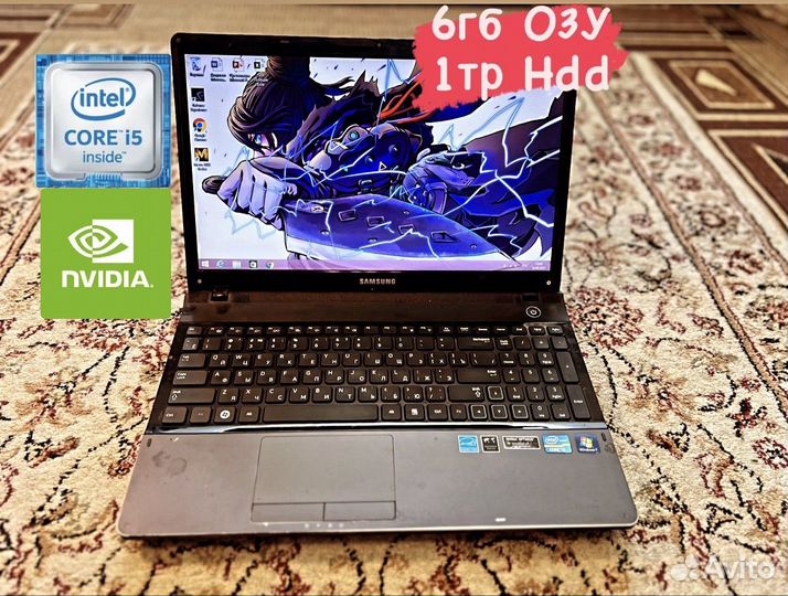 Мощный Ноутбук Samsung core i5/1тр/GT 520MX