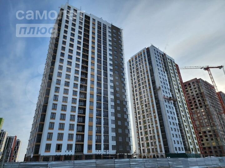 2-к. квартира, 43 м², 7/19 эт.