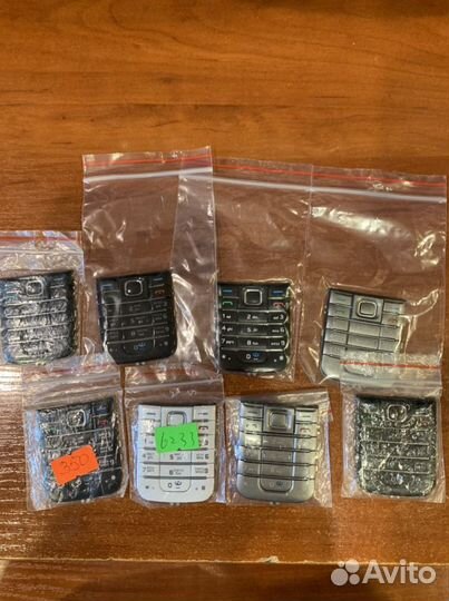 Клавиатура на Nokia 6233