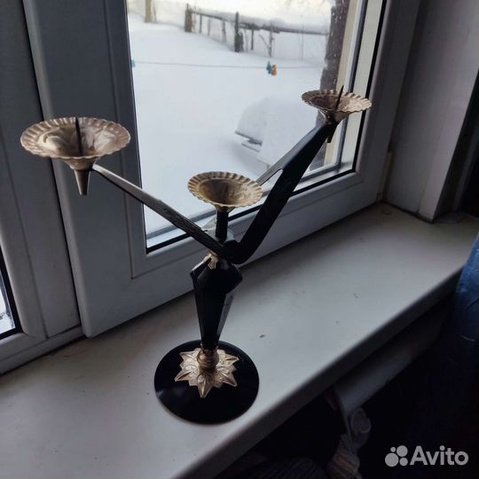 Подсвечник канделябр