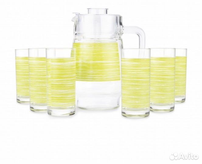 Подарочный набор кувшин и 6 стаканов luminarc