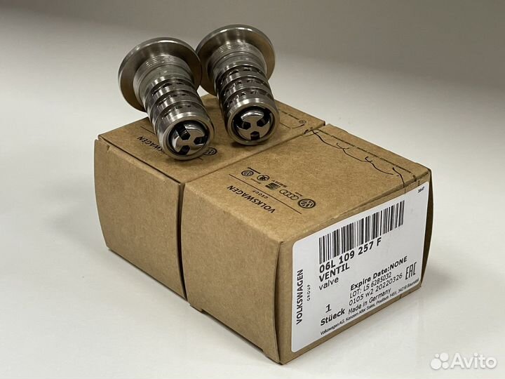 VAG 06l109257f клапан регулятора фаз gen 3