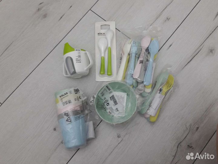 Наборы посуды детские Икеа