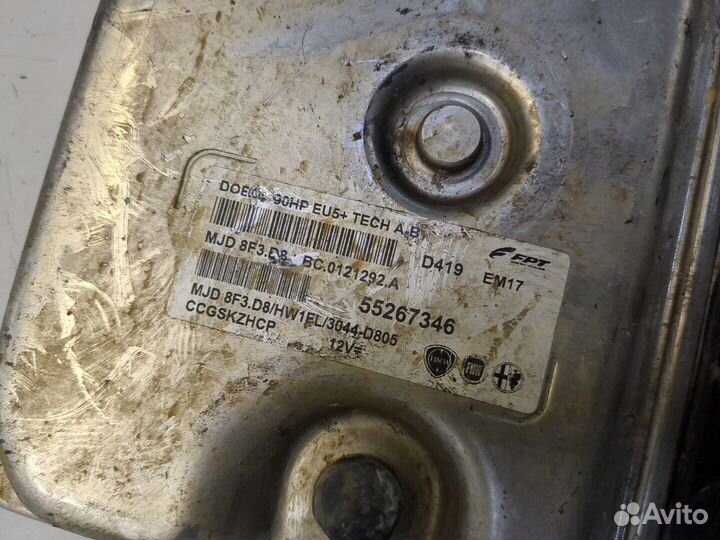 Блок управления двигателем Fiat Doblo 2015, 2015