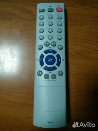 Пульт Toshiba CT-8007 для телевизора