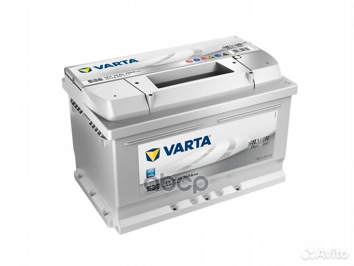 Аккумулятор varta Silver Dynamic 74 А/ч обратна