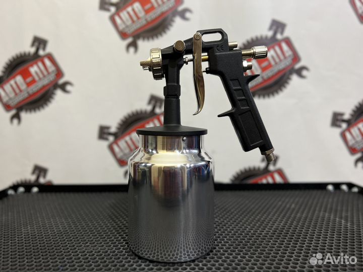 Краскопульт автоdело нижний бачок 1.0 л