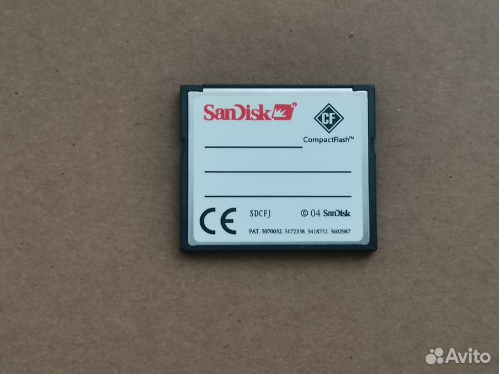 Карта памяти Sandisk Compact Flash CF 2GB