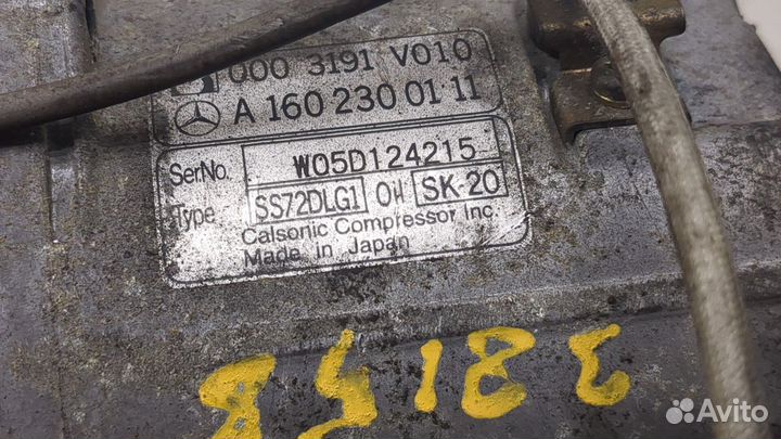 Компрессор кондиционера SMART Fortwo, 2005