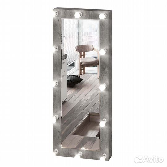 Зеркало с подсветкой в полный рост новое