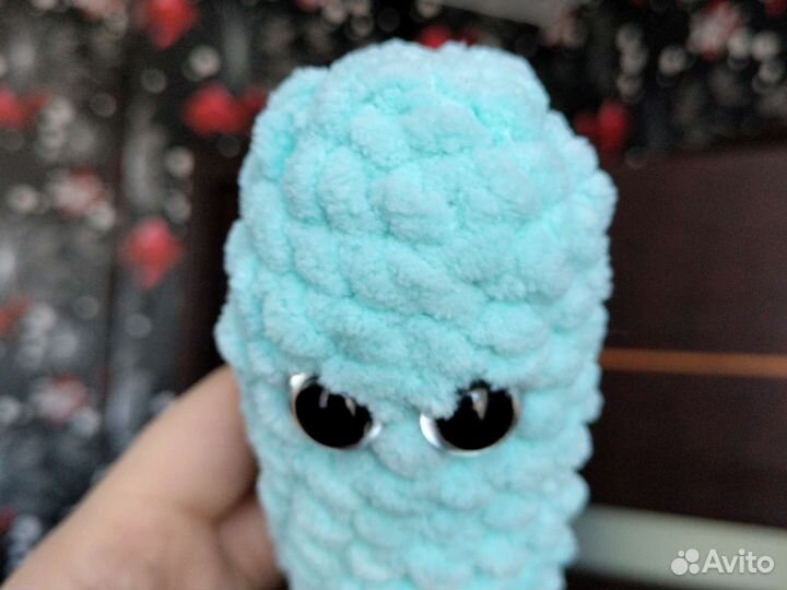 Плюшевый огурчик