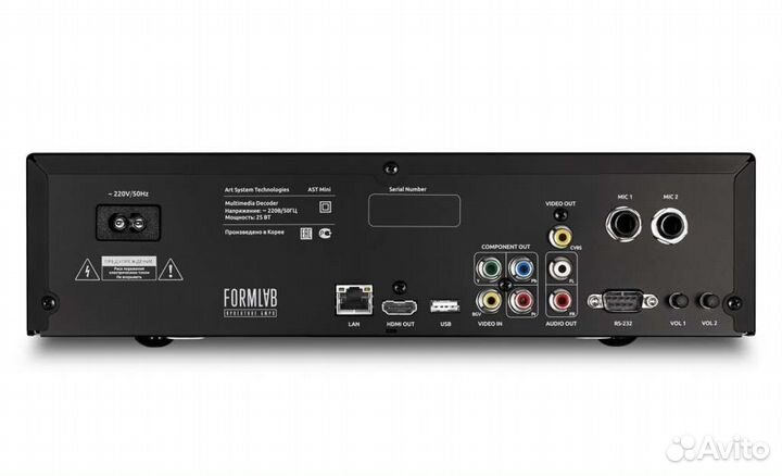 Караоке система домашняя AST Mini 15'000 песен