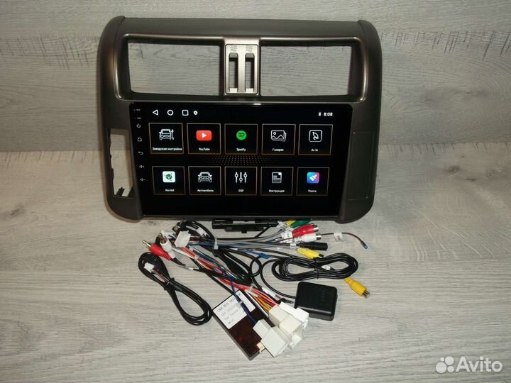 Магнитола Land Cruiser Prado 150 Android