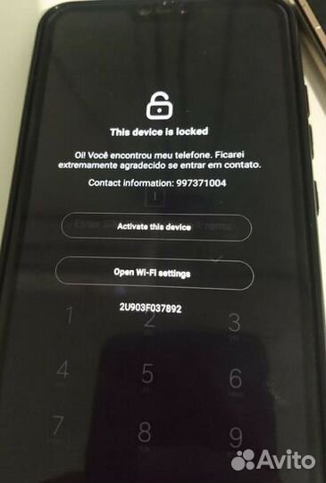 Разблокировка Android, Mi аккаунт