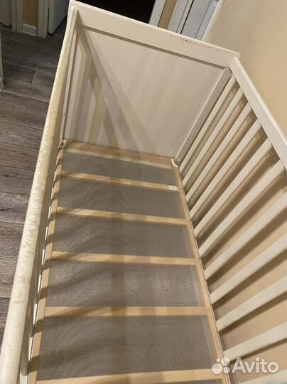 Детская кровать IKEA с матрасом