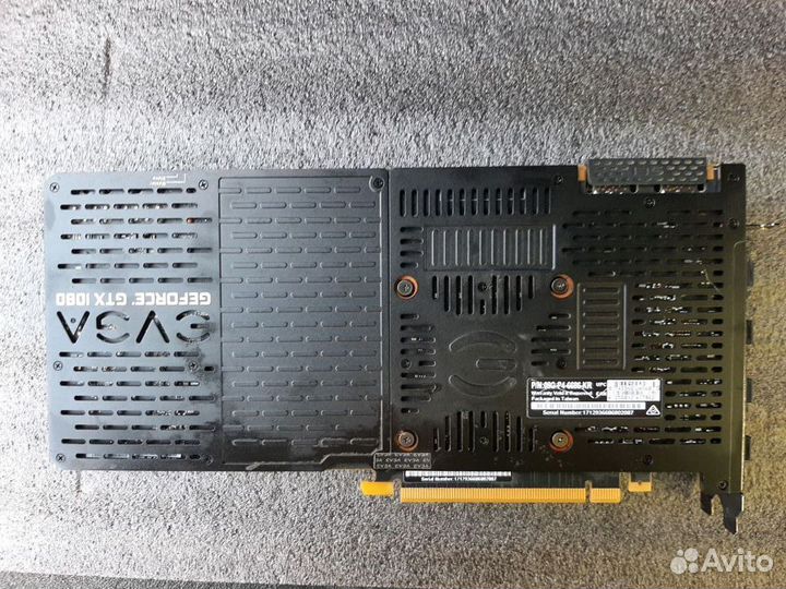 Evga Geforce GTX1080 8GB gddr5X