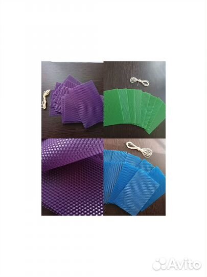 Вощина медовая цветная 41*26см