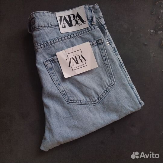 Джинсы Zara бананы