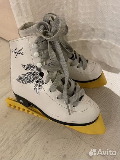 Коньки фигурные детские 31 размер