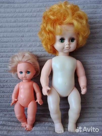 Винтаж. Пупсы времен СССР (80-е годы хх в.)