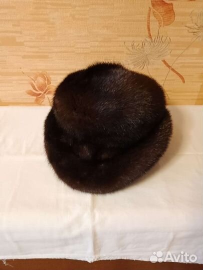 Шапка норковая женская новое