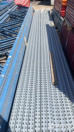 Стеллажи паллетные металлические