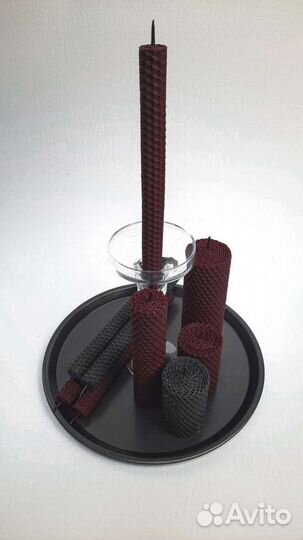 Свеча восковая столовая