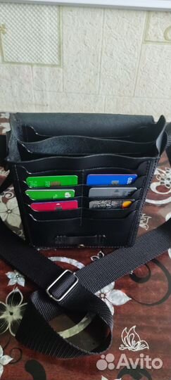 Сумка кожаная. Ручной работы