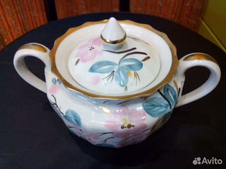 Сахарница (фарфор) Вербилки СССР