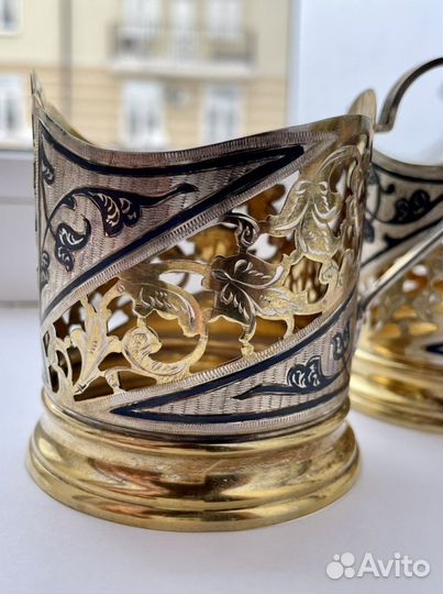 Подстаканник серебро