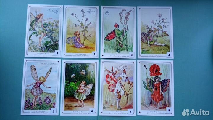 Открытки Cicely Mary Barker (Марии Сесиль Баркер)