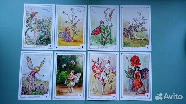 Открытки Cicely Mary Barker (Марии Сесиль Баркер)