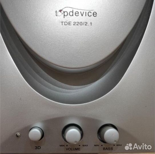 Компьютерная акустика TopDevice TDE 220 2.1 (+саб)