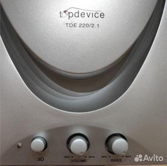 Компьютерная акустика TopDevice TDE 220 2.1 (+саб)