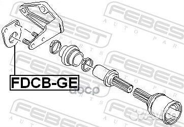 Подшипник привода колеса fdcb-GE fdcb-GE Febest