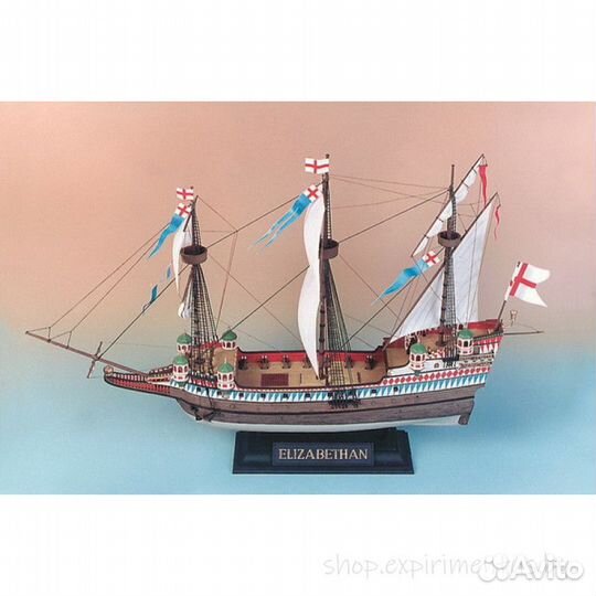 Сборная модель галеона 