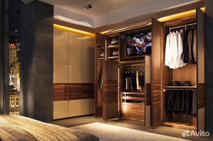 Гардеробная на заказ по вашим размерам