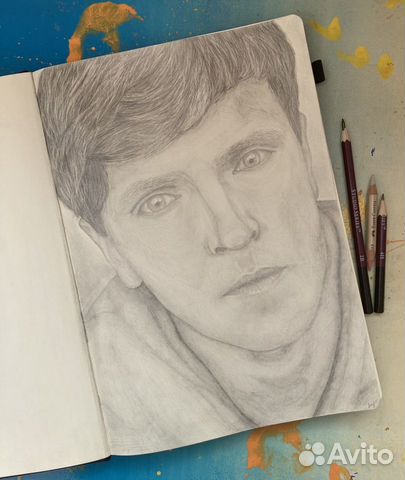 Картина карандашом Арсений Попов Импровизация