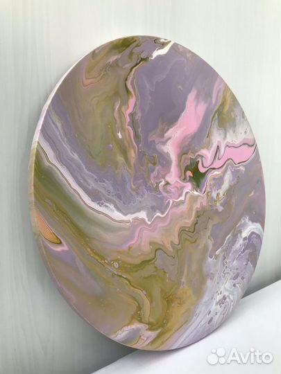 Интерьерная картина круглая