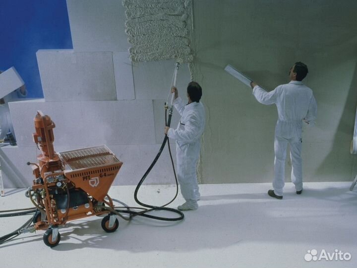 Аренда штукатурных станций PFT G5 и PFT G4