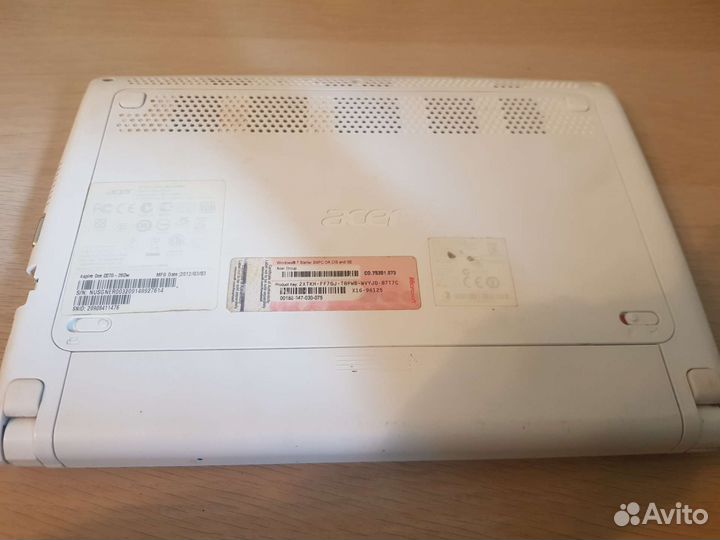 Нетбук acer aspire one + сумка