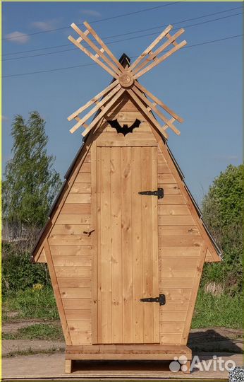 Уличный туалет с установкой SUN339