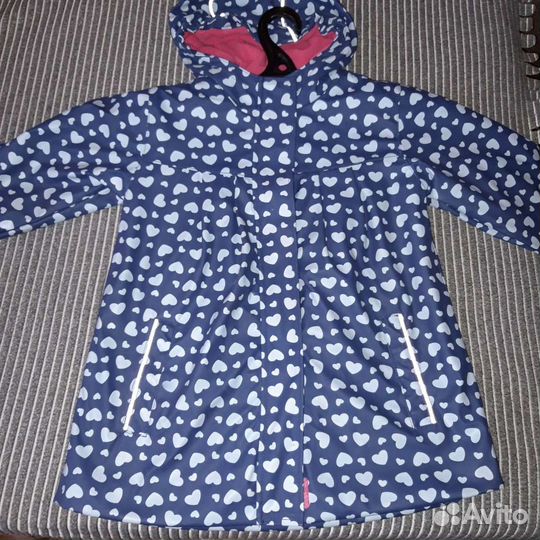 Куртка - дождевик для девочки