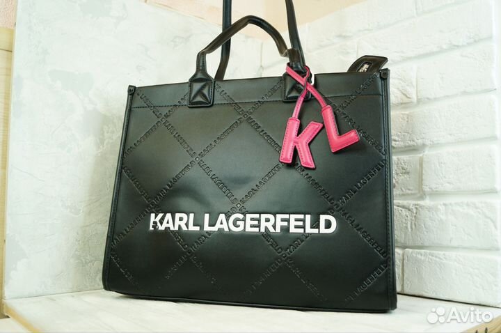 Сумка новая Karl Lagerfeld K/ Skuare tote черная