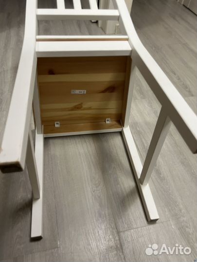 Стул IKEA stefan белый